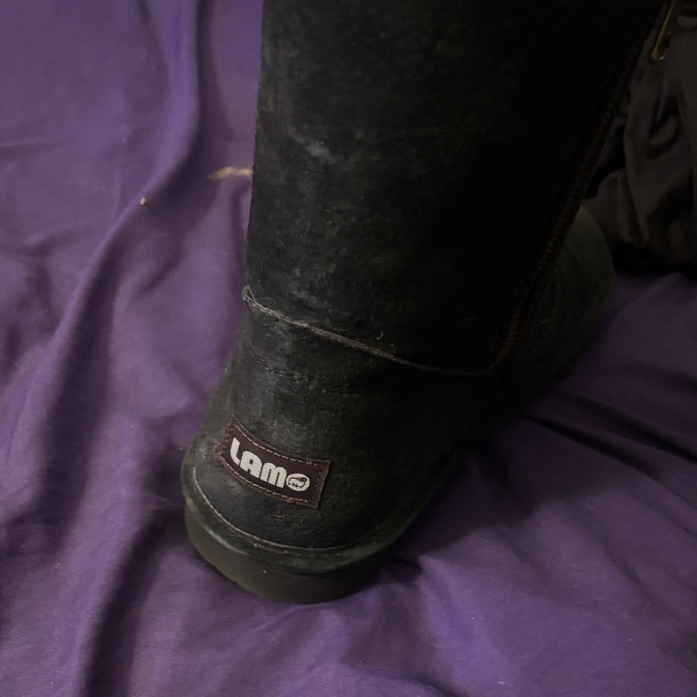 Lamo Black Ankle Boots